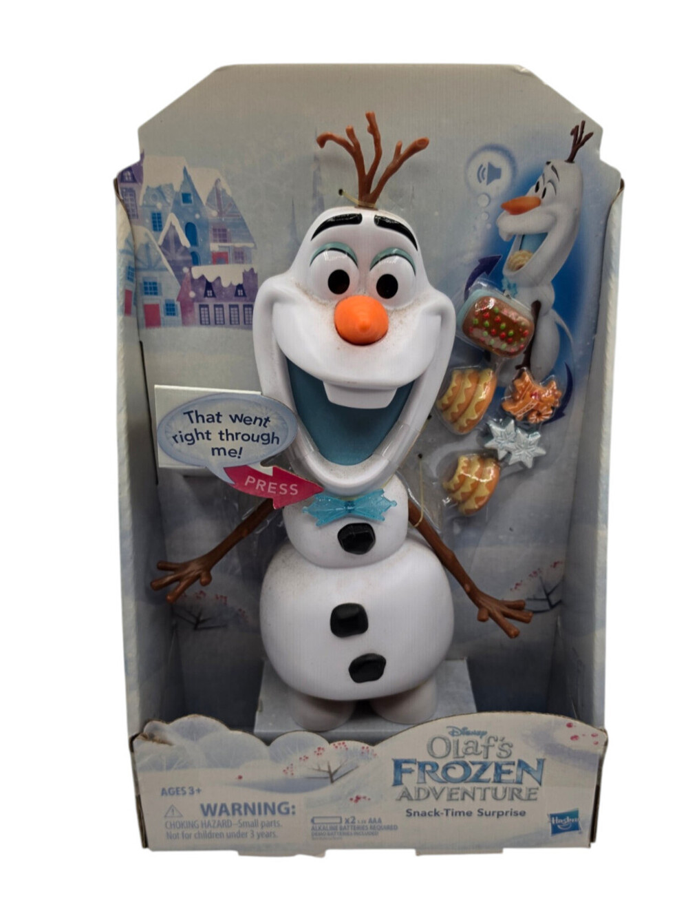 Hasbro Frozen Snacking & Talking Olaf toy from Olaf's Frozen Adventure